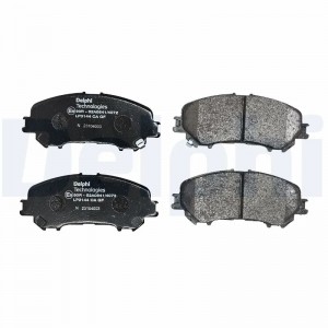 LP3144 колодки тормозные диск. пер. !\ Nissan Qashqai 1.6/2.0/1.5dCi/1.6dCi 13> LP3144 DELPHI