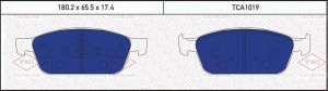 колодки дисковые перед.!\ FORD Kuga/Tourneo Connect 13> TCA1019 TATSUMI