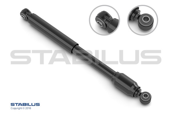 амортизатор рулевой!\ MB W124/201/202 82> 0305CA STABILUS
