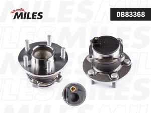 Ступица колеса задняя FORD FOCUS II/C-MAX 03- (под датчик ABS) DB83368 DB83368 MILES