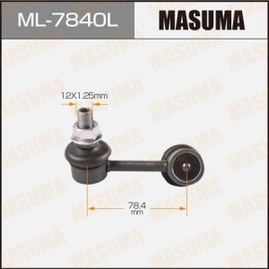 тяга стабилизатора переднего левая!\ Mitsubishi Pajero V65/63/73W 99> ML-7840L MASUMA