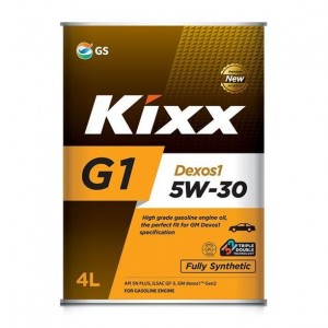 KIXX G1 DEXOS1 5W30 SN PLUS 4Л API SN+ ILSAC GF-5 GM Dexos 1 GEN 2 L210744TE1 KIXX