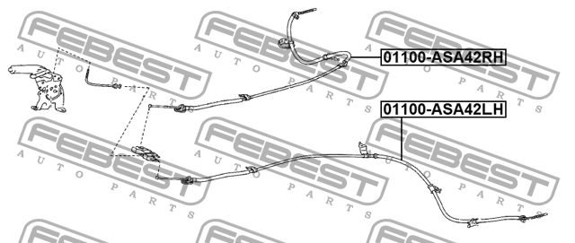 RAV 4 (2013>) 01100-ASA42RH FEBEST