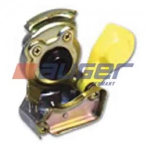 Головка соединительная желтая (с клапаном) M22x1.5 AUGER 52515 AUGER