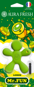 Ароматизатор на дефлектор полимерный (lemon) 23г Mr.Fun AURA FRESH 23179 AURA FRESH