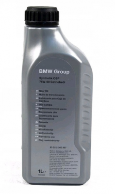 Масло трансмиссионное BMW Synthetiс OSP 75W-90 синтетическое 1л 83222365987 83 22 2 365 987 BMW