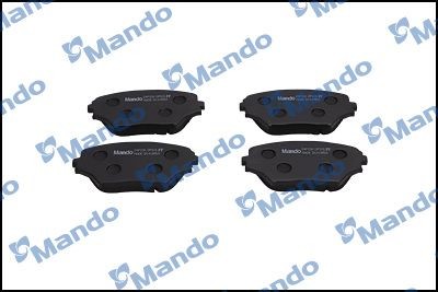 Колодки тормозные TOYOTA Rav 4 (00-) передние (4шт.) MANDO MPT51 MANDO