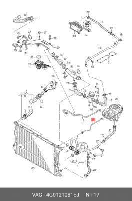 AUDI Q7 [4M] (2015>) 4G0 121 081 EJ VAG