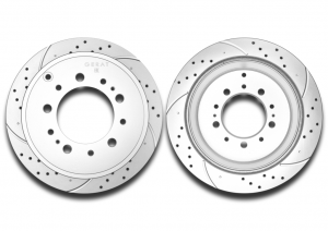 диск тормозной задний \Toyota Land Cruiser 200 4.7/4.5D 07- DSK-R005P GERAT