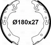 Колодки тормозные барабанные задние GF4573 TRIALLI