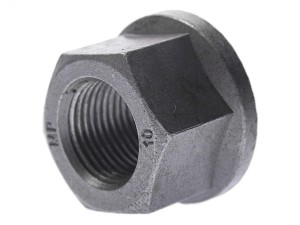 Гайка М24х2.0х24 стремянки передней МАЗ с насечкой тефлон MEGAPOWER 900-00-034 MEGA POWER