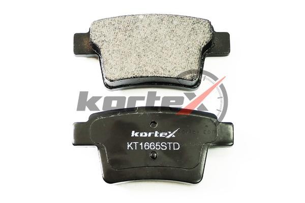 Колодки торм. FORD MONDEO 02- задниек-т KT1665STD KT1665STD KORTEX