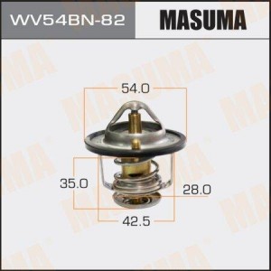 термостат! с прокл.\ Fiat Tempra/Tipo, Lancia Delta 1.6-2.0T <99 WV54BN-82 MASUMA