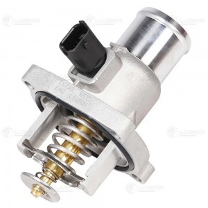 Термостат с ниж. крышкой для ам Chevrolet Cruze (09-),Aveo T255 (08-) (низкотемп LT 0505 LUZAR