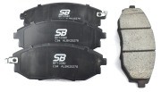 Колодки тормозные передние CHEVROLET EPICA 07- BP10380 BP10380 SB NAGAMOCHI