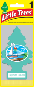 ароматизатор подвесной! картон ёлочка 'Прибрежный бриз' (Bayside Breeze)\ U1P17121RUSS LITTLE TREES