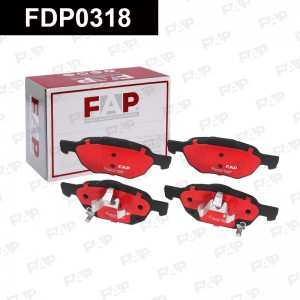 FDP0318 колодки дисковые! передние\ Honda Accord VIII all 03> FDP0318 FAP