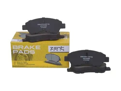 колодки дисковые передние! Peugeot 307 1.4i/HDi, Citroen Xsara 1.4i-2.0HDi 00> Z07598 ZENTPARTS