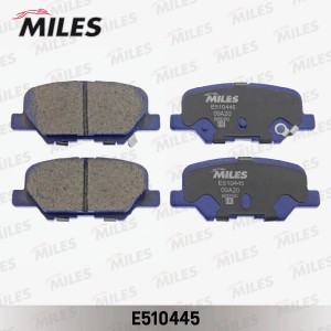 Колодки тормозные задние (Смесь CERAMIC серия PRO) MAZDA 6 12-/MITSUBISHI OUTLAN E510445 MILES