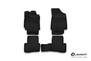 коврики в салон! 3D полиуретан\ Hyundai Creta 16> ELEMENT3D2063210K ELEMENT