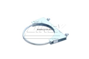 Хомут глушителя прутковый  U-CLAMPS O 127,0  (цинк) DINEX 90127 DINEX