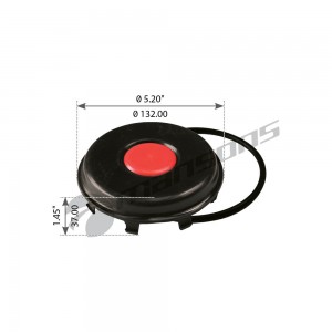 крышка ступицы SAF SKRB 9019/9022 (без надписи) 600.095 MANSONS