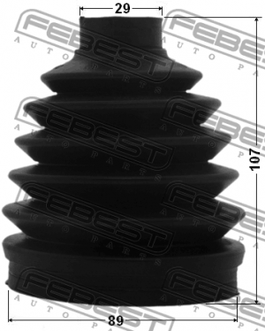 Пыльник ШРУСа внешний 0117P-GSX30 0117P-GSX30 FEBEST