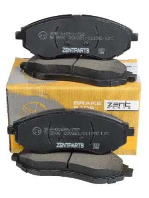 колодки дисковые передние! Daewoo Kalos 1.2i/1.4i02> Z07273 ZENTPARTS