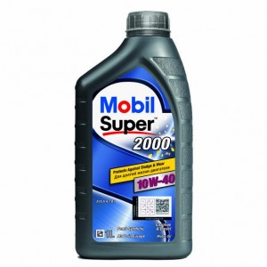 Масло моторное Mobil Super 2000 10W-40 SL/СF A3/B3 полусинтетическое 1 л 152569 MOBIL