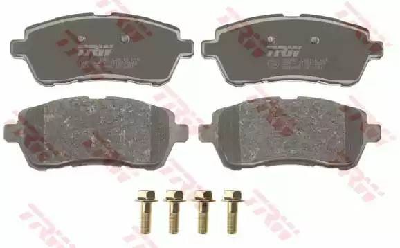 Колодки передние FORD FIESTA VI (толщина18.8мм) GDB1893 GDB1893 TRW