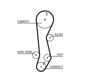 Ремень зубчатый 5389XS 128 x 26 (8597-15389) 5389XS GATES