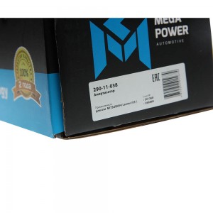 Амортизатор MITSUBISHI Lancer (03-) задний левый/правый газовый MEGAPOWER 290-11-038 MEGA POWER