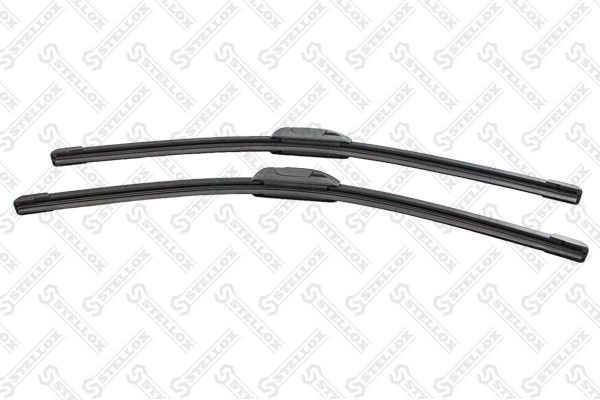 щетки плоск. к-т! 525/21' 2 шт.,крючок 9\ Audi A4/A6, VW Passat/T4 96-03 201-621-SX STELLOX