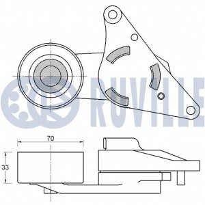 помпа!\ Ford Escort/Orion/Fiesta 1.6/1.8 16V 92> 56669 RUVILLE