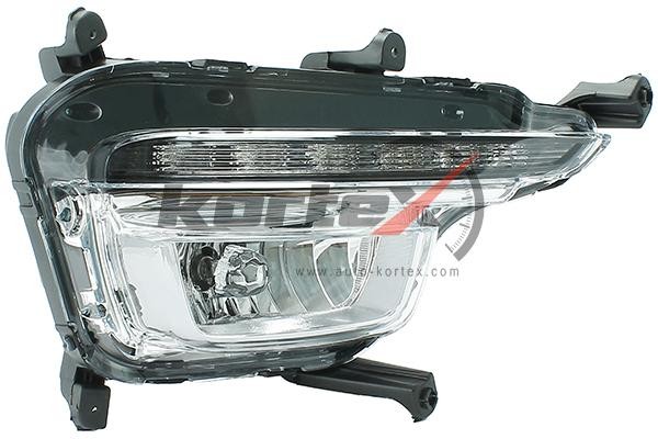 Фара противотуманная KIA Rio (15-) правая KORTEX KFL5400STD KORTEX
