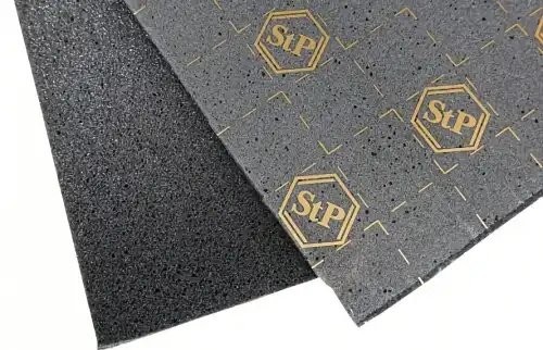 шумоизоляция! шумопоглощающий материал Бипласт 5 К 0,75х1,0м.\ 000110200 STP