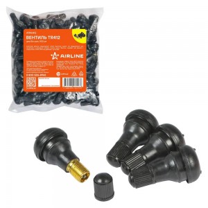 вентиль! 1шт для б/к шин TR412 (упаковано 100шт)\ ATRV412 AIRLINE