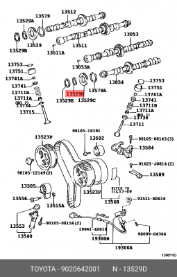 Кольцо 90206-42001 90206-42001 TOYOTA