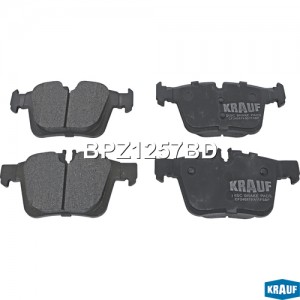 Колодки тормозные дисковые bpz1257bd KRAUF