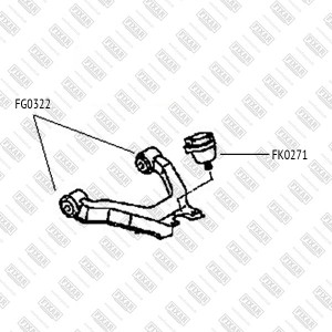 MITSUBISHI PAJERO 00>/ L200 (KB) (2006>) FK0271 FIXAR