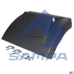 Крыло DAF F,CF,XF75,85,95,105IV заднее задняя часть SAMPA 1850 0087 SAMPA