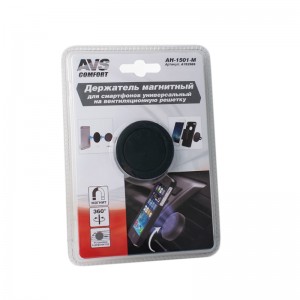 Держатель телефона на дефлектор магнитный AVS A78298S AVS