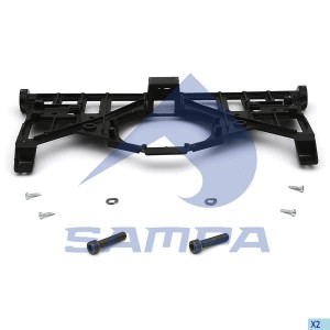 кронштейн зеркала правый!\RVI/DAF/VOLVO 045.086 SAMPA