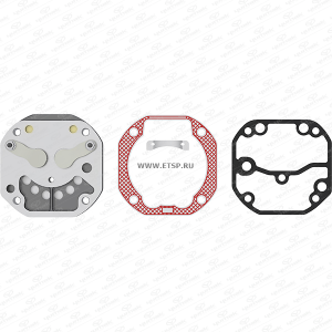 РМК компрессора d=100мм, плита с клапанами и прокладки;; OM441...444/447...449;  RK.01.002 YUMAK