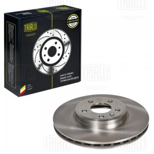 Диск торм. Audi A4 (07-)/A5 (07-) перед. d=314 (DF 180138)  2шт DF 180138 TRIALLI
