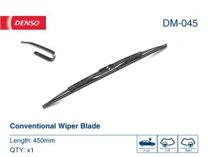 Щетка стеклоочистителя 450mm прямая низкий профиль DM-045 DM045 DENSO