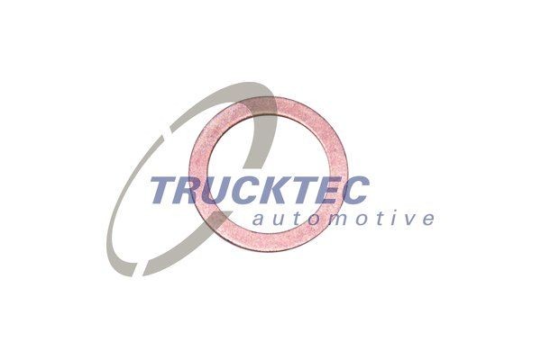 шайба универсальная! (медь) 10x16x1\ 01.67.014 TRUCKTEC