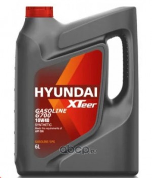 Масло моторное HYUNDAI XTEER G700 SP 10W-40 6л 1061014 1061014 HYUNDAI XTEER