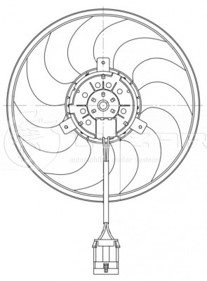 OPEL ASTRA H / ZAFIRA B (2004>) кондиционера LFAC2166 LUZAR