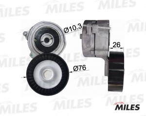 Натяжитель ремня приводного VAG AUK/BDW/BDX/BKH/BPK/BYU/CALA AG00043 AG00043 MILES
